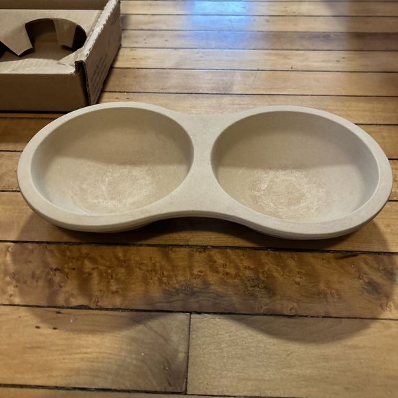 Pampered Chef Stoneware #5132 Microwave Double Egg Cooker, Made in the USA - Picture 8 of 13